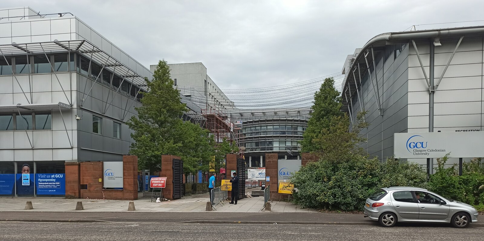 Glasgow Caledonian University campus in Cowcaddens, Glasgow